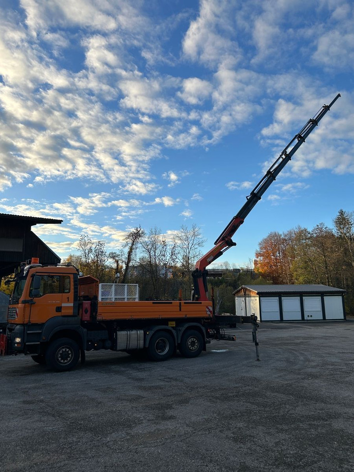 MAN TGA 28.400 6x-4BL Palfinger 23002 - Самосвал, Автоманипулятор: фото 1 MAN TGA 28.400 6x-4BL Palfinger 23002 - Самосвал, Автоманипулятор: фото 1