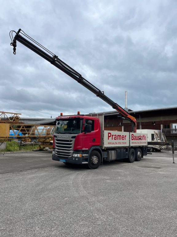 Scania G 410 LG 6x2 Kran Palfinger 20001 Scania G 410 LG 6x2 Kran Palfinger 20001 - Грузовик бортовой/ Платформа, Автоманипулятор: фото 1 Scania G 410 LG 6x2 Kran Palfinger 20001 Scania G 410 LG 6x2 Kran Palfinger 20001 - Грузовик бортовой/ Платформа, Автоманипулятор: фото 1