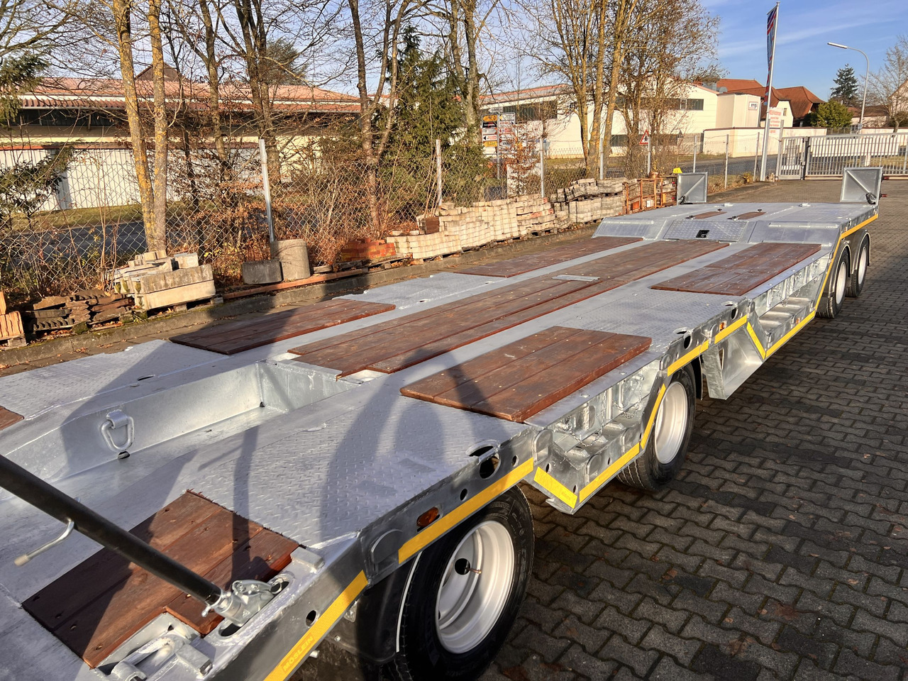 Новый Низкорамный прицеп для транспортировки тяжёлой техники Möslein T 4 VB H1 R neuer 4 Achs Tieflader + Radmulden: фото 14 Новый Низкорамный прицеп для транспортировки тяжёлой техники Möslein T 4 VB H1 R neuer 4 Achs Tieflader + Radmulden: фото 14