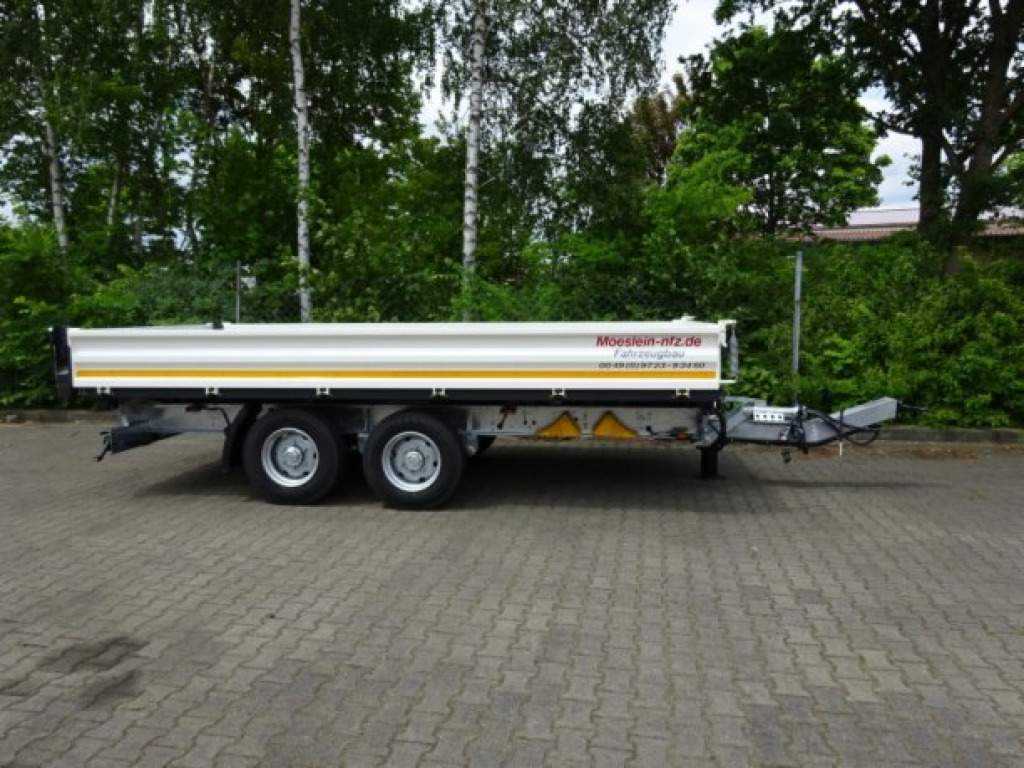 Möslein TTD 11 Weiß  neuer Tandem 3- Seitenkipper Tieflader-- Neufahrzeug -- - Самосвальный прицеп: фото 5 Möslein TTD 11 Weiß  neuer Tandem 3- Seitenkipper Tieflader-- Neufahrzeug -- - Самосвальный прицеп: фото 5