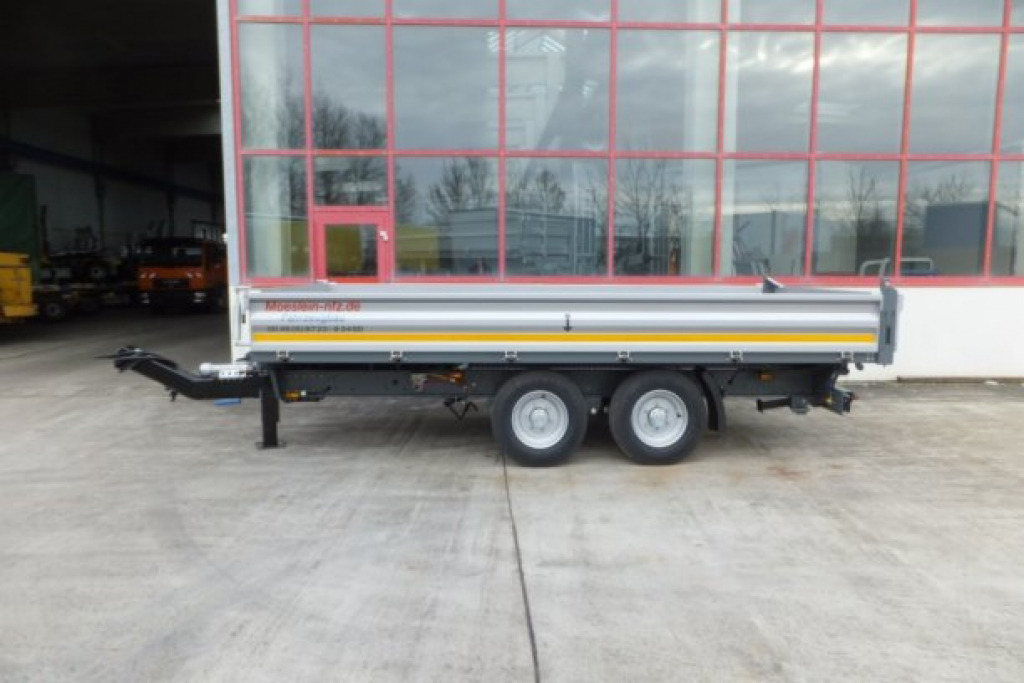 Новый Самосвальный прицеп Möslein TTD 11 Weiß  neuer Tandem 3- Seitenkipper Tieflader-- Neufahrzeug --: фото 13