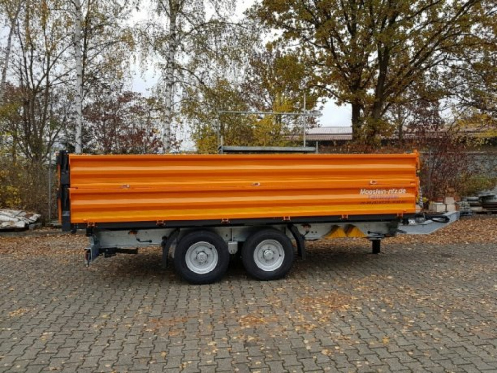 Möslein TTD13- BA Orange 13 t Tandem Kipper Tiefladermit Bordwand- Aufsatz-- Neufahrzeug -- - Самосвальный прицеп: фото 1 Möslein TTD13- BA Orange 13 t Tandem Kipper Tiefladermit Bordwand- Aufsatz-- Neufahrzeug -- - Самосвальный прицеп: фото 1