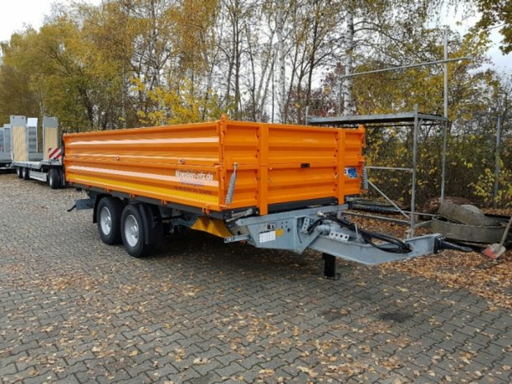 Möslein TTD13- BA Orange 13 t Tandem Kipper Tiefladermit Bordwand- Aufsatz-- Neufahrzeug -- - Самосвальный прицеп: фото 5 Möslein TTD13- BA Orange 13 t Tandem Kipper Tiefladermit Bordwand- Aufsatz-- Neufahrzeug -- - Самосвальный прицеп: фото 5
