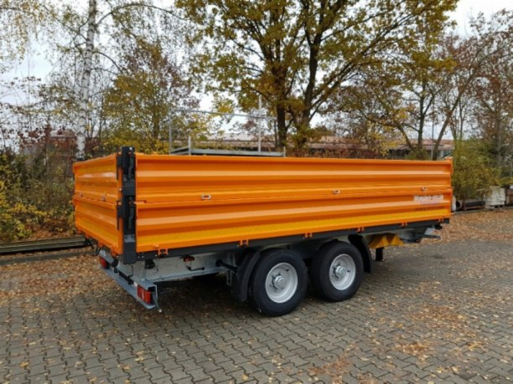 Möslein TTD13- BA Orange 13 t Tandem Kipper Tiefladermit Bordwand- Aufsatz-- Neufahrzeug -- - Самосвальный прицеп: фото 3 Möslein TTD13- BA Orange 13 t Tandem Kipper Tiefladermit Bordwand- Aufsatz-- Neufahrzeug -- - Самосвальный прицеп: фото 3