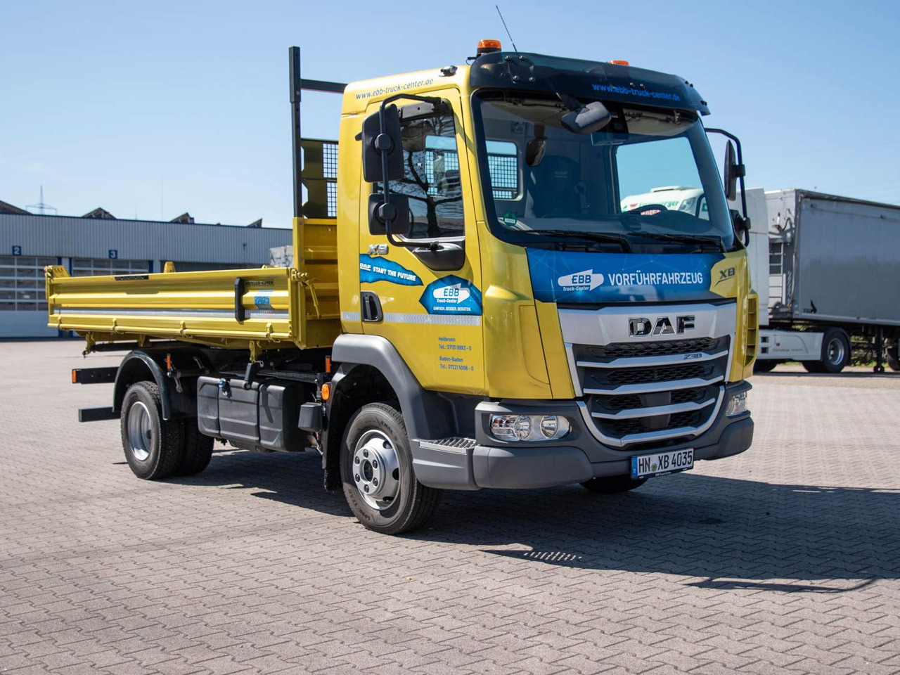 DAF XB 230 7,5t Meiller Kipper - Самосвал: фото 3 DAF XB 230 7,5t Meiller Kipper - Самосвал: фото 3