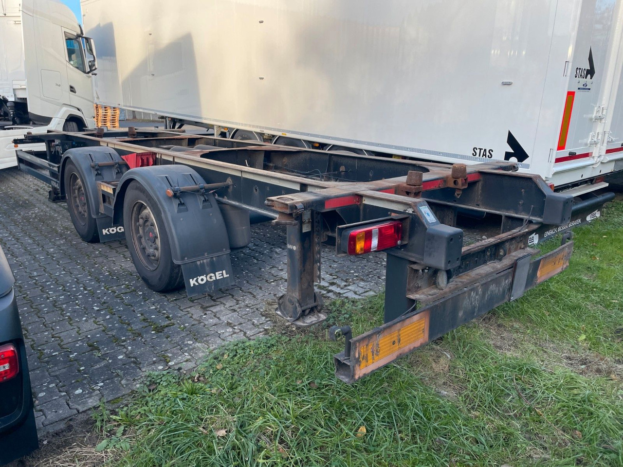 Kögel ZW 18 - Прицеп-контейнеровоз/ Сменный кузов: фото 3 Kögel ZW 18 - Прицеп-контейнеровоз/ Сменный кузов: фото 3