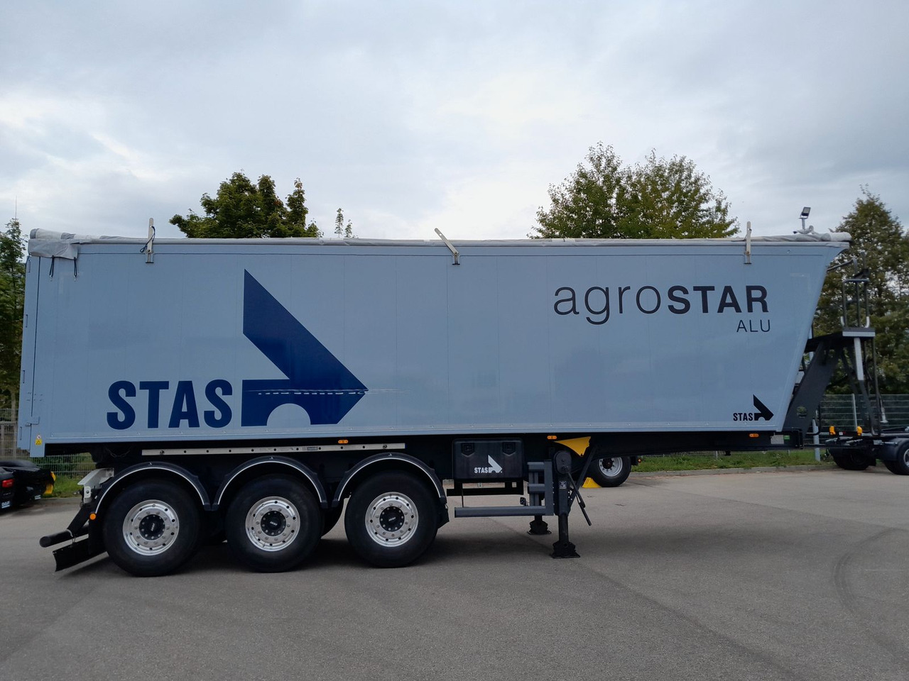 Stas AgroStar 47,3 cbm Alu-Kippsattelauflieger - Самосвальный полуприцеп: фото 4 Stas AgroStar 47,3 cbm Alu-Kippsattelauflieger - Самосвальный полуприцеп: фото 4