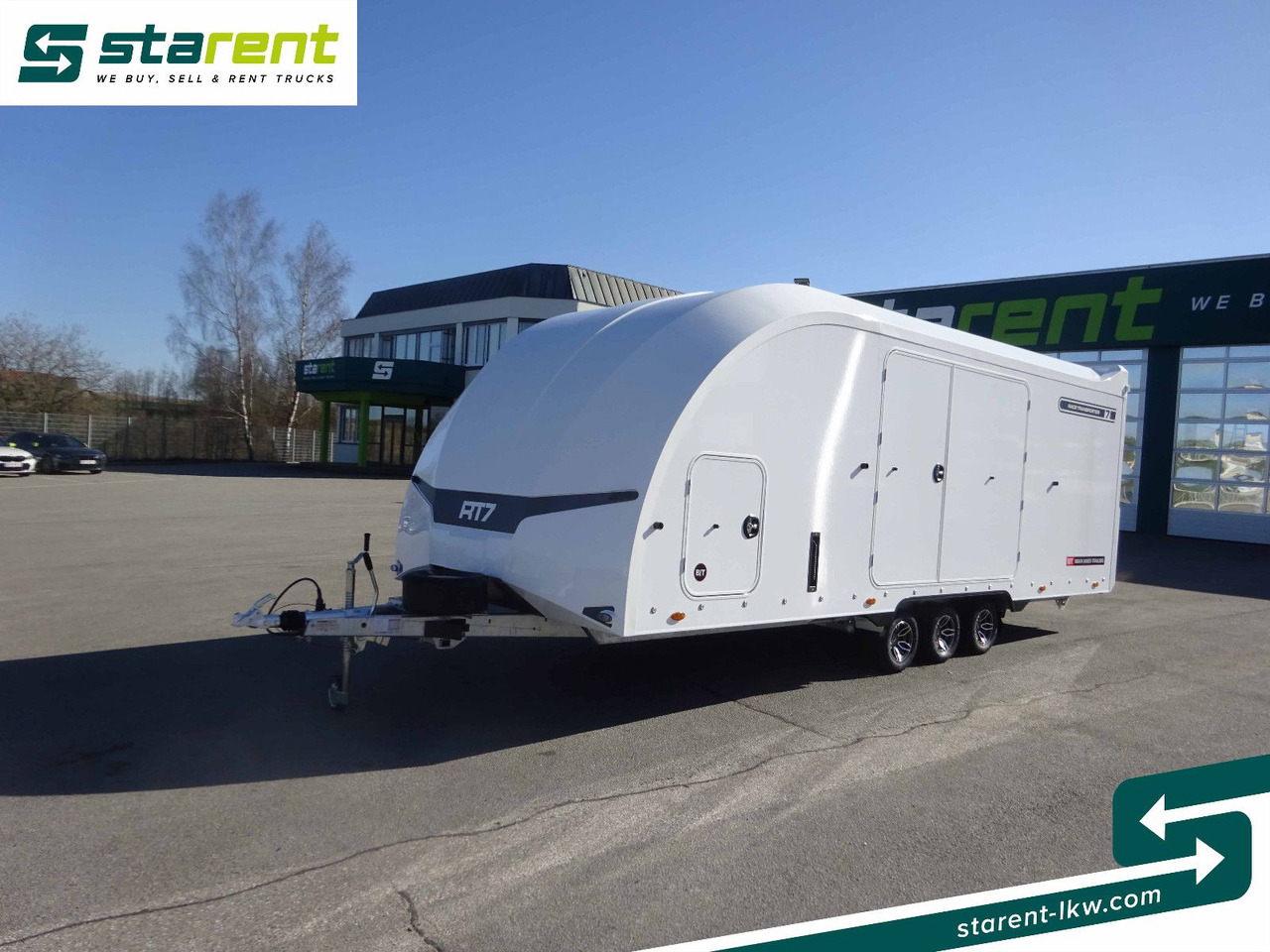 Brian James Trailers Race Transporter 7, Seilwinde - Прицеп-автовоз: фото 1 Brian James Trailers Race Transporter 7, Seilwinde - Прицеп-автовоз: фото 1