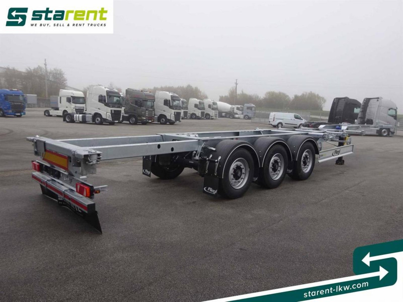 Новый Шасси полуприцеп Fliegl Containerchassis ADR 1x20/2x20/1x30/1x40/1x45: фото 9 Новый Шасси полуприцеп Fliegl Containerchassis ADR 1x20/2x20/1x30/1x40/1x45: фото 9