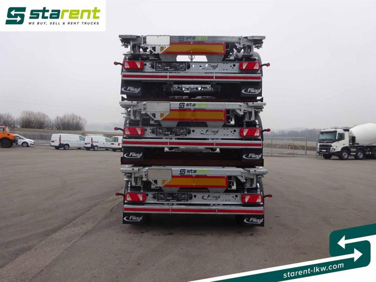 Новый Шасси полуприцеп Fliegl Containerchassis ADR 1x20/2x20/1x30/1x40/1x45: фото 6 Новый Шасси полуприцеп Fliegl Containerchassis ADR 1x20/2x20/1x30/1x40/1x45: фото 6