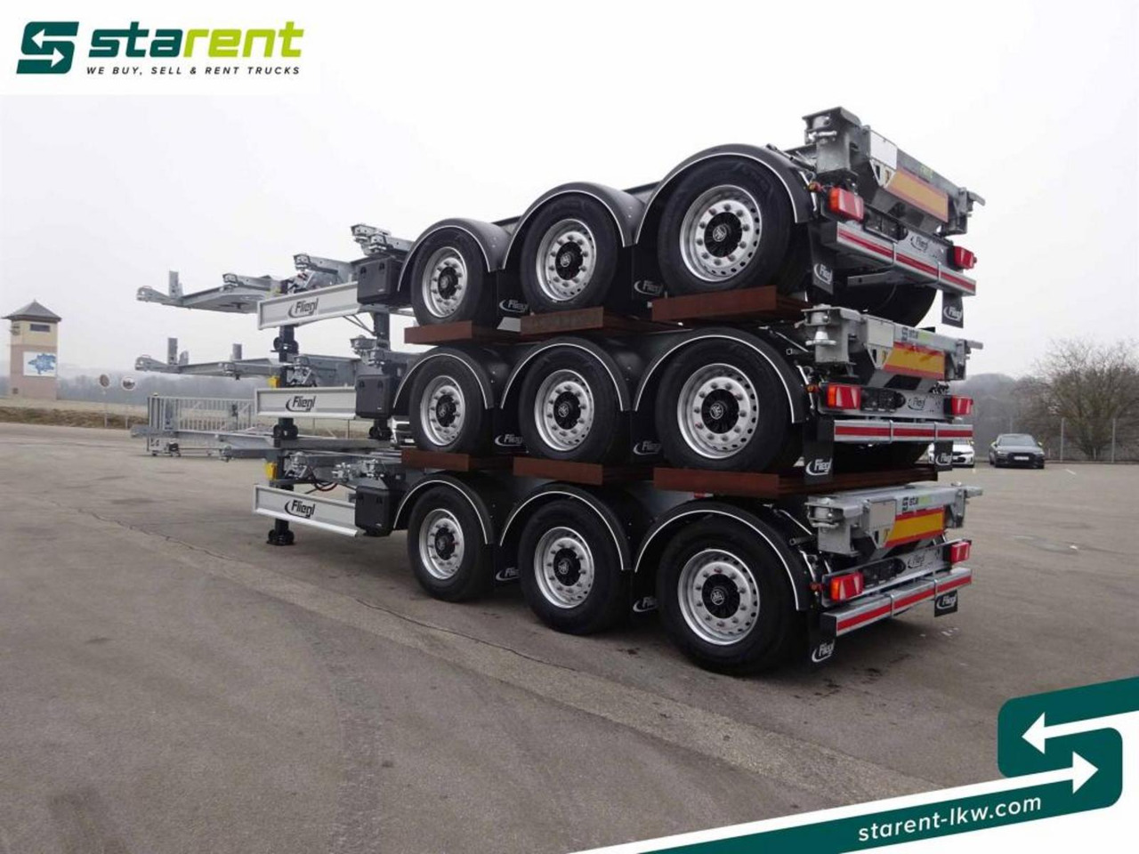 Новый Шасси полуприцеп Fliegl Containerchassis ADR 1x20/2x20/1x30/1x40/1x45: фото 7 Новый Шасси полуприцеп Fliegl Containerchassis ADR 1x20/2x20/1x30/1x40/1x45: фото 7