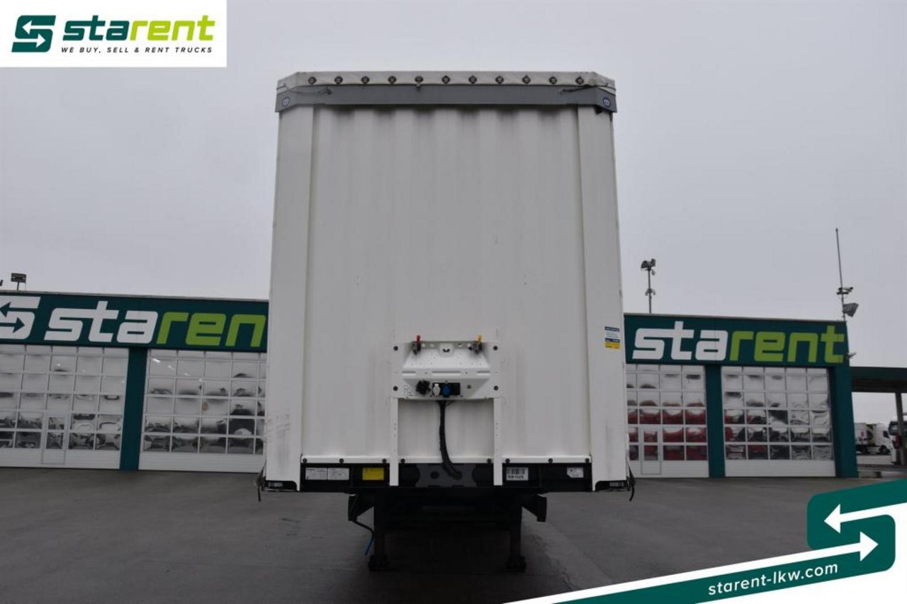 Krone Megatrailer Hubdach Lift-A Palettenanschlagleisten - Тентованный полуприцеп: фото 2 Krone Megatrailer Hubdach Lift-A Palettenanschlagleisten - Тентованный полуприцеп: фото 2