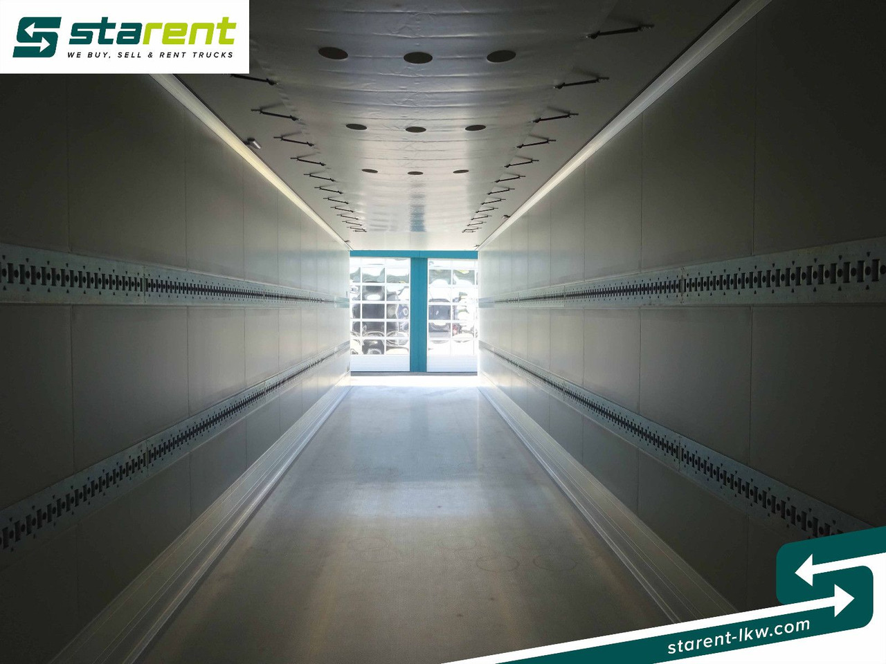 Полуприцеп-рефрижератор Krone Thermotrailer Carrier Vector 1550, Zurrleisten: фото 14