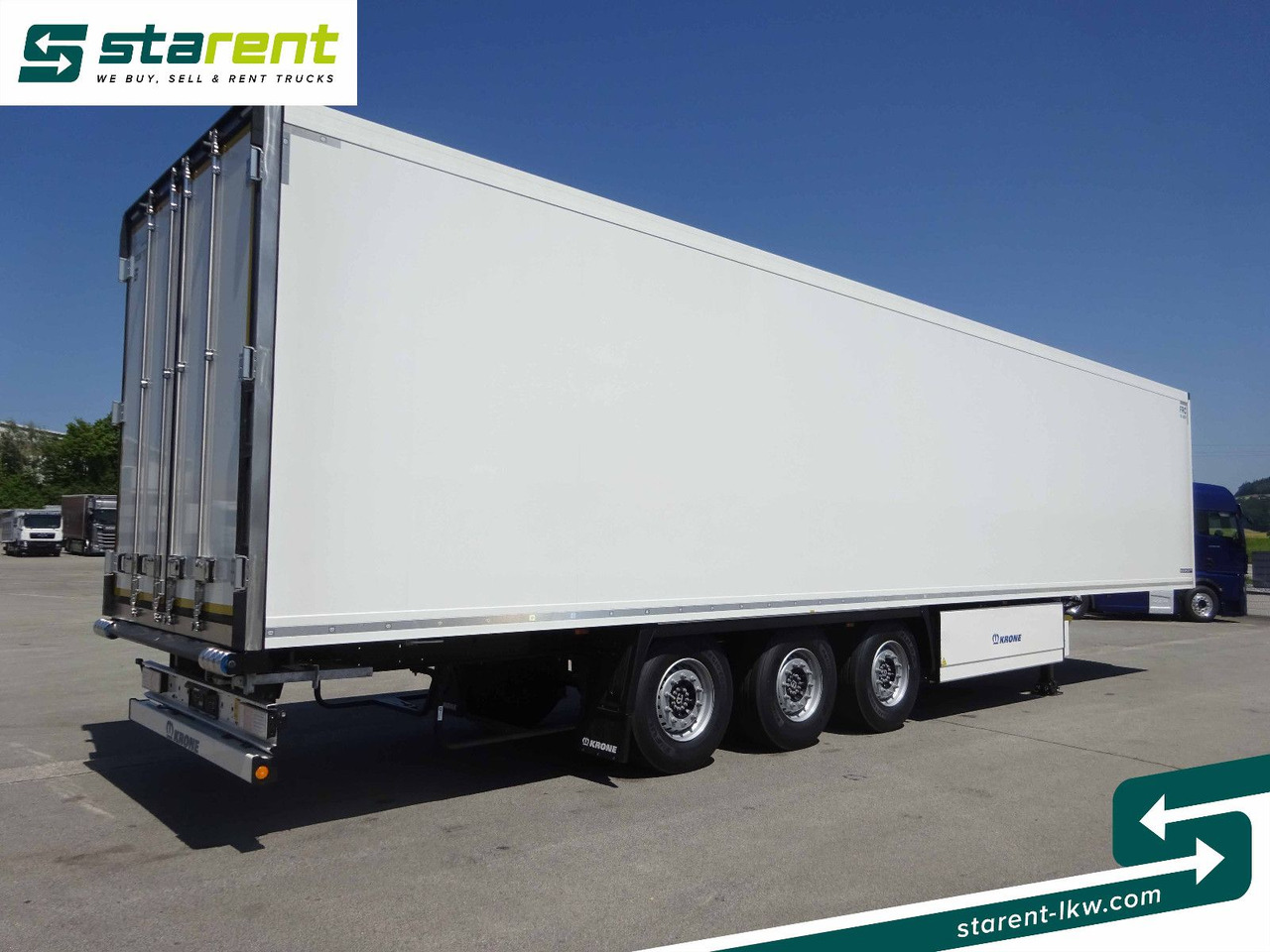 Krone Thermotrailer Carrier Vector 1550, Zurrleisten - Полуприцеп-рефрижератор: фото 5 Krone Thermotrailer Carrier Vector 1550, Zurrleisten - Полуприцеп-рефрижератор: фото 5