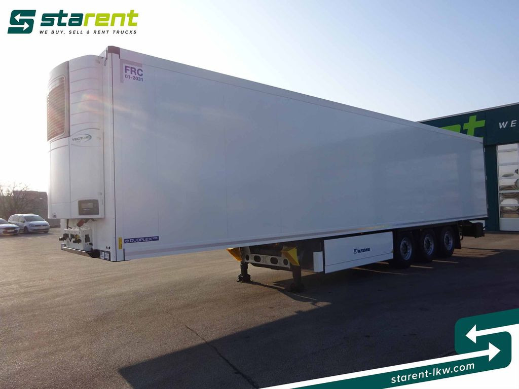 Krone Thermotrailer Carrier Vector 1550, Zurrleisten - Полуприцеп-рефрижератор: фото 1 Krone Thermotrailer Carrier Vector 1550, Zurrleisten - Полуприцеп-рефрижератор: фото 1