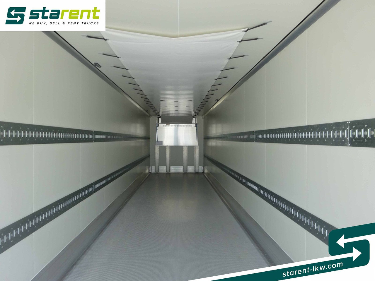 Полуприцеп-рефрижератор Krone Thermotrailer Carrier Vector 1550, Zurrleisten: фото 12