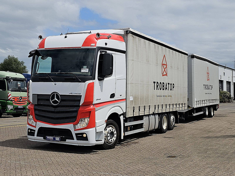 Mercedes-Benz ACTROS 2542 LS 6X2 RET. MOFFET 2020 - Тентованный грузовик: фото 2 Mercedes-Benz ACTROS 2542 LS 6X2 RET. MOFFET 2020 - Тентованный грузовик: фото 2