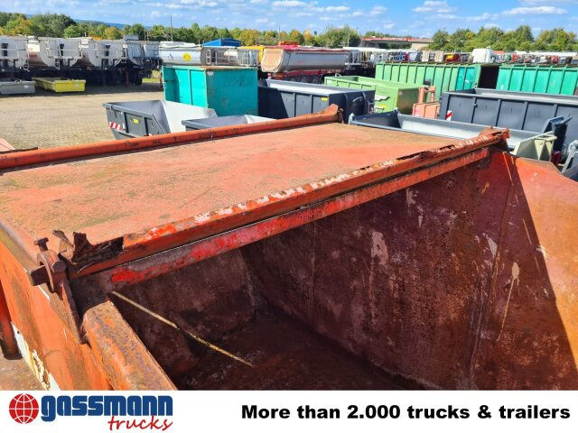 Бункер накопитель Absetzcontainer 7m³ mit Deckel: фото 11