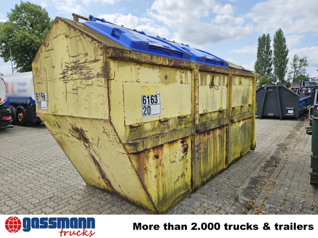 Absetzcontainer ca. 15m³ geschlossen mit Deckel - Бункер накопитель: фото 5 Absetzcontainer ca. 15m³ geschlossen mit Deckel - Бункер накопитель: фото 5
