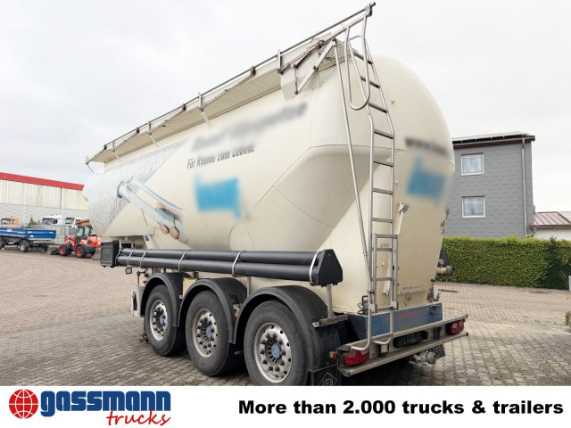 Полуприцеп цистерна для сыпучих грузов Feldbinder EUT 38.3-3, Liftachse, 3 Kammern, ca. 38.000l: фото 9