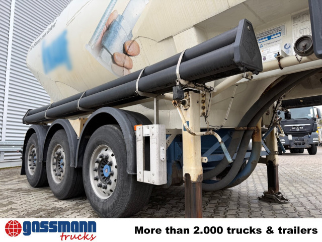 Полуприцеп цистерна для сыпучих грузов Feldbinder EUT 38.3-3, Liftachse, 3 Kammern, ca. 38.000l: фото 14