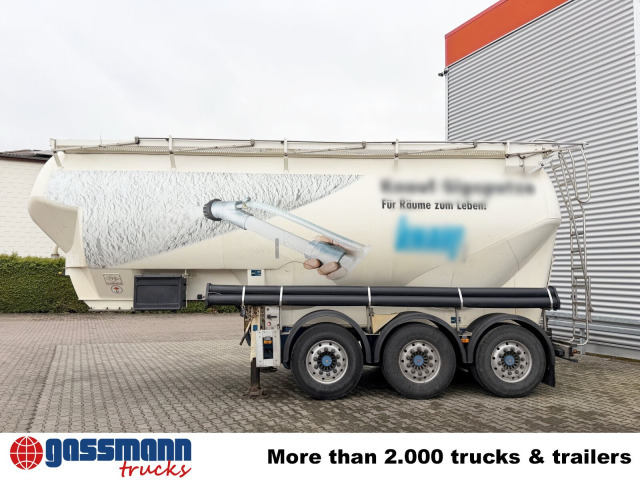 Полуприцеп цистерна для сыпучих грузов Feldbinder EUT 38.3-3, Liftachse, 3 Kammern, ca. 38.000l: фото 8