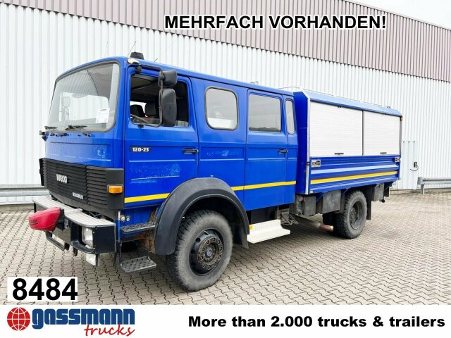 Iveco 120-23 AW 4x4 Doka, V8-Motor, Gerätewagen, - Пожарная машина: фото 1 Iveco 120-23 AW 4x4 Doka, V8-Motor, Gerätewagen, - Пожарная машина: фото 1