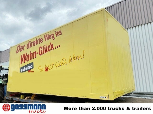 Junge Möbelkofferaufbau, 36 cbm - Сменный кузов - фургон: фото 3 Junge Möbelkofferaufbau, 36 cbm - Сменный кузов - фургон: фото 3