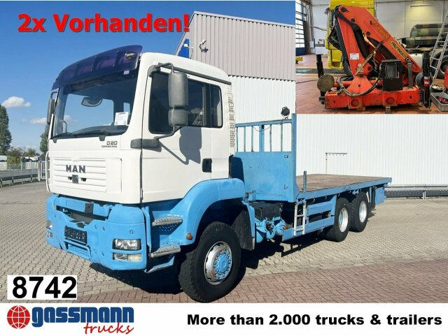 MAN TGA 26.310 6X6 BB, Kran PALFINGER PK 23002 C, - Грузовик бортовой/ Платформа, Автоманипулятор: фото 1 MAN TGA 26.310 6X6 BB, Kran PALFINGER PK 23002 C, - Грузовик бортовой/ Платформа, Автоманипулятор: фото 1