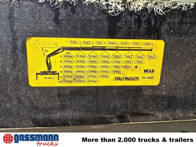 MAN TGA 26.363 6x4 BB, PK 16502 C Kran, absattelbar, - Самосвал, Автоманипулятор: фото 2 MAN TGA 26.363 6x4 BB, PK 16502 C Kran, absattelbar, - Самосвал, Автоманипулятор: фото 2