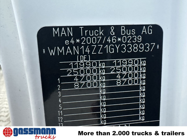 MAN TGL 12.250 4x2 BL, Palfinger Abroller P - Крюковой мультилифт: фото 5 MAN TGL 12.250 4x2 BL, Palfinger Abroller P - Крюковой мультилифт: фото 5