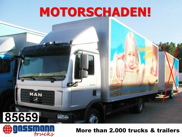 MAN TGL 8.210 4X2 BL mit LBW MBB, MOTORSCHADEN! - Грузовик с закрытым кузовом: фото 1 MAN TGL 8.210 4X2 BL mit LBW MBB, MOTORSCHADEN! - Грузовик с закрытым кузовом: фото 1