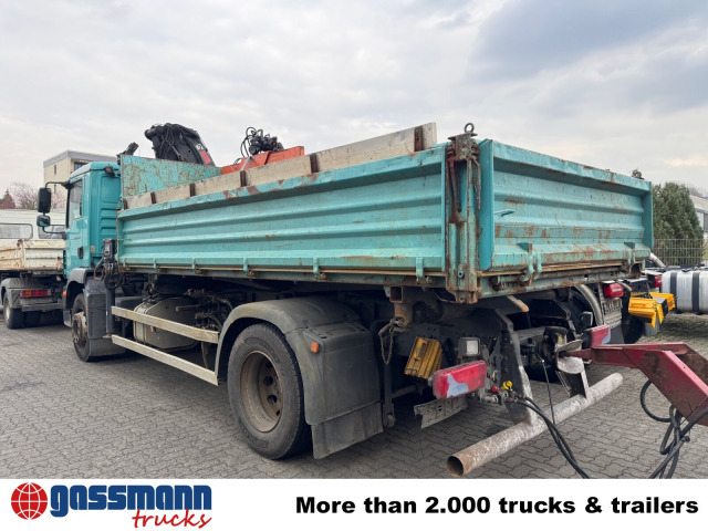 MAN TGM 18.290 4x2 LL, EEV, Kran Hiab XS 111 ES-3 - Самосвал, Автоманипулятор: фото 2 MAN TGM 18.290 4x2 LL, EEV, Kran Hiab XS 111 ES-3 - Самосвал, Автоманипулятор: фото 2