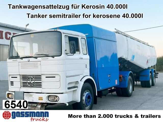 Mercedes-Benz 1923 4x2 Tankwagenzug für Kerosin 40.000l - Грузовик-цистерна: фото 1 Mercedes-Benz 1923 4x2 Tankwagenzug für Kerosin 40.000l - Грузовик-цистерна: фото 1