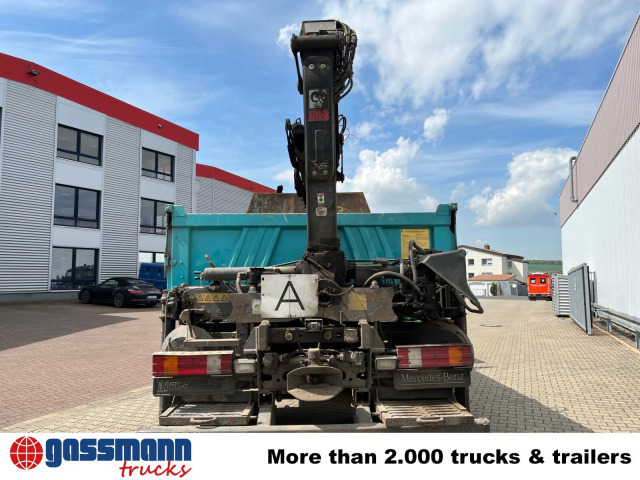 Самосвал, Автоманипулятор Mercedes-Benz Actros 1832 K 4x2 mit Heckkran Hiab XS 099ES-2: фото 11