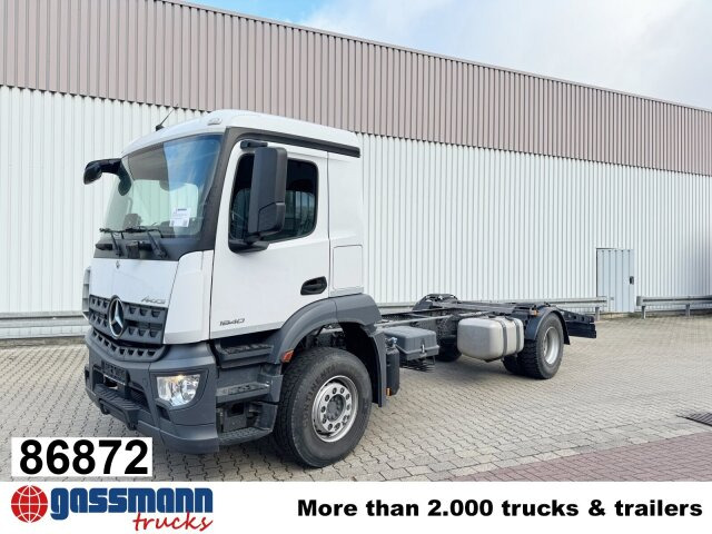Mercedes-Benz Arocs 1840 L 4x2, MultimediaCockpit, Navi - Грузовик-шасси: фото 1 Mercedes-Benz Arocs 1840 L 4x2, MultimediaCockpit, Navi - Грузовик-шасси: фото 1
