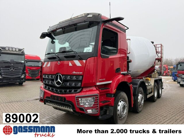 Mercedes-Benz Arocs 3243 B 8x4/4, MirrorCam, - Автобетоносмеситель: фото 1 Mercedes-Benz Arocs 3243 B 8x4/4, MirrorCam, - Автобетоносмеситель: фото 1