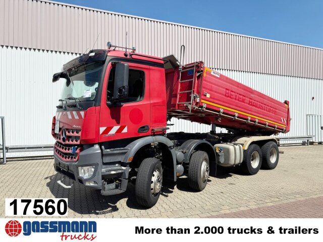 Mercedes-Benz Arocs 3243 K 8x4/4, Alu-Bordwände - Самосвал: фото 1 Mercedes-Benz Arocs 3243 K 8x4/4, Alu-Bordwände - Самосвал: фото 1