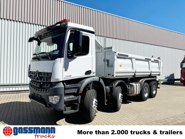 Mercedes-Benz Arocs 4142 K 8x4/4, Meiller Bordmatik links - Самосвал: фото 2 Mercedes-Benz Arocs 4142 K 8x4/4, Meiller Bordmatik links - Самосвал: фото 2