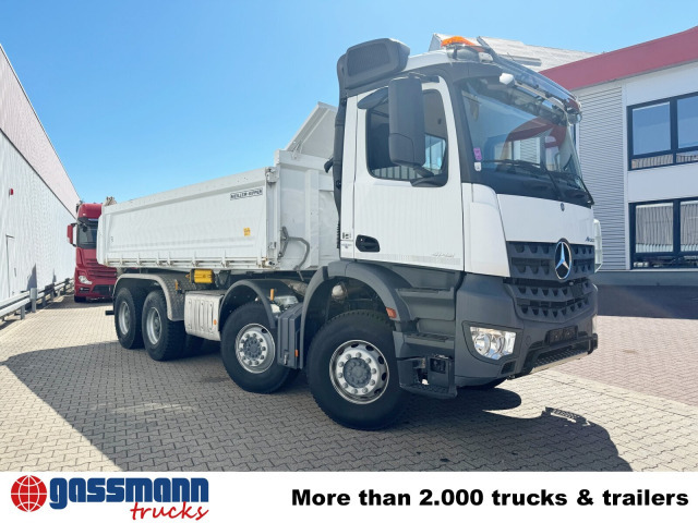 Mercedes-Benz Arocs 4142 K 8x4/4, Meiller Bordmatik links - Самосвал: фото 3 Mercedes-Benz Arocs 4142 K 8x4/4, Meiller Bordmatik links - Самосвал: фото 3