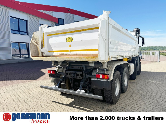 Mercedes-Benz Arocs 4142 K 8x4/4, Meiller Bordmatik links - Самосвал: фото 4 Mercedes-Benz Arocs 4142 K 8x4/4, Meiller Bordmatik links - Самосвал: фото 4