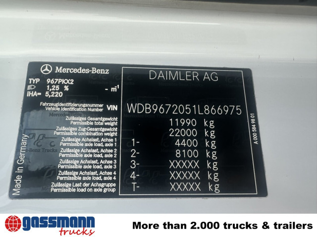 Mercedes-Benz Atego 1223 K 4x2, AHK-Öl - Самосвал: фото 4 Mercedes-Benz Atego 1223 K 4x2, AHK-Öl - Самосвал: фото 4