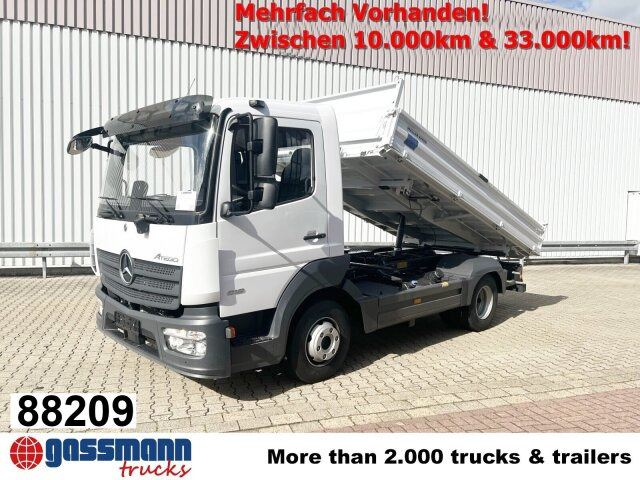 Mercedes-Benz Atego 818 K 4x2, 2x AHK, Meiller-Kipper, - Самосвал: фото 1 Mercedes-Benz Atego 818 K 4x2, 2x AHK, Meiller-Kipper, - Самосвал: фото 1