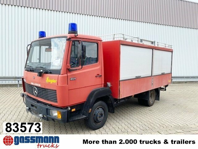 Mercedes-Benz LK 814 F 4x2, Ziegler RW1, 6-Zylinder Motor - Пожарная машина: фото 1 Mercedes-Benz LK 814 F 4x2, Ziegler RW1, 6-Zylinder Motor - Пожарная машина: фото 1