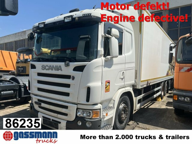 Scania G420 6x2, Liftachse, Hiab LBW, Motor defekt! - Грузовик с закрытым кузовом: фото 1 Scania G420 6x2, Liftachse, Hiab LBW, Motor defekt! - Грузовик с закрытым кузовом: фото 1