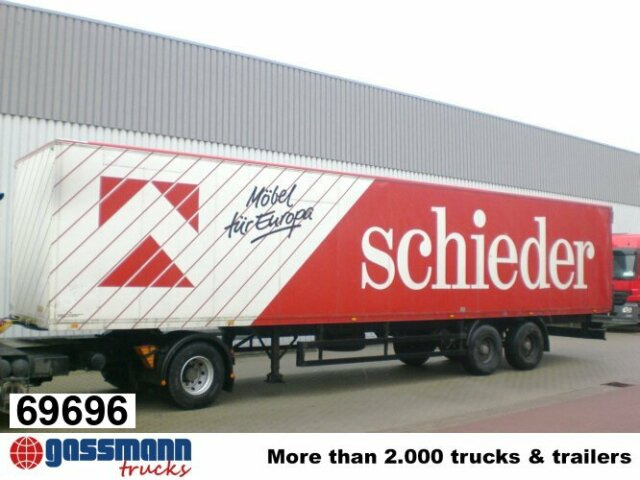Spier SPIER SLG 2/90, Möbelauflieger, 80 cbm - Полуприцеп-фургон: фото 1 Spier SPIER SLG 2/90, Möbelauflieger, 80 cbm - Полуприцеп-фургон: фото 1