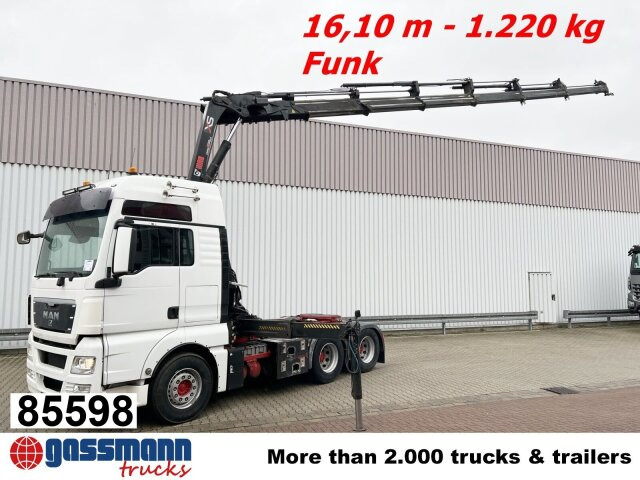 MAN TGX 26.480 6x4 BLS mit Kran Hiab 288E-6 Hipro, - Тягач: фото 1 MAN TGX 26.480 6x4 BLS mit Kran Hiab 288E-6 Hipro, - Тягач: фото 1