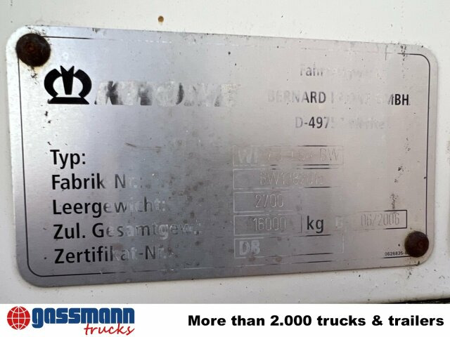 WP 7,3 LS4-BW Wechselbrücke - Тентованный кузов: фото 5 WP 7,3 LS4-BW Wechselbrücke - Тентованный кузов: фото 5