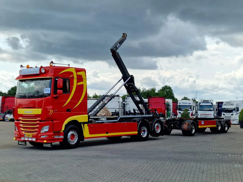 DAF XF 440 SpaceCab 6x2*4 - VDL Hooklift 21T + GS Meppel trailer 2004 - Тросовый мультилифт: фото 3 DAF XF 440 SpaceCab 6x2*4 - VDL Hooklift 21T + GS Meppel trailer 2004 - Тросовый мультилифт: фото 3
