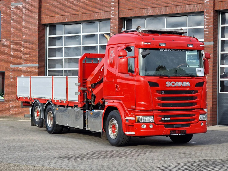Scania G450 6x2*4 - HMF 2620 K5 Crane with remote - Retarder - Steering axle - Автоманипулятор: фото 2 Scania G450 6x2*4 - HMF 2620 K5 Crane with remote - Retarder - Steering axle - Автоманипулятор: фото 2